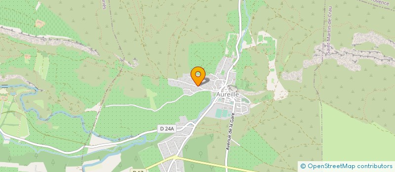 localisation de l'entreprise MADAME MAGALI BLASCO  AUREILLE