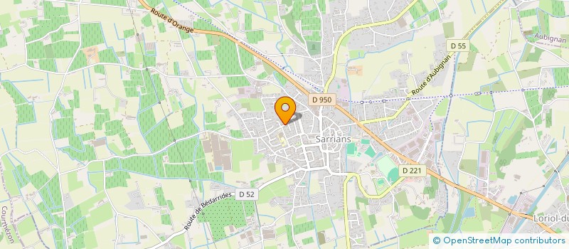 localisation de l'entreprise MADAME MAGALI BLAZIN  SARRIANS