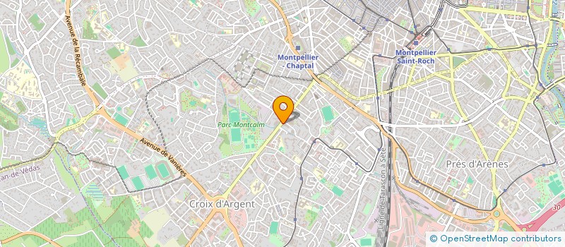 localisation de l'entreprise MADAME MAGALI BONNET à MONTPELLIER