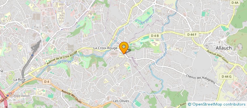 localisation de l'entreprise MADAME MAGALI BONNET à MARSEILLE