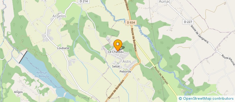 localisation de l'entreprise MADAME MAGALI BOST  THEZE