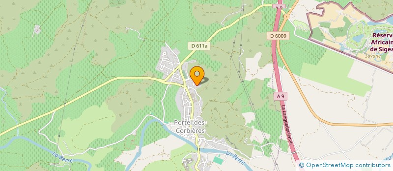 localisation de l'entreprise MADAME MAGALI BOTINEAU  PORTEL-DES-CORBIERES