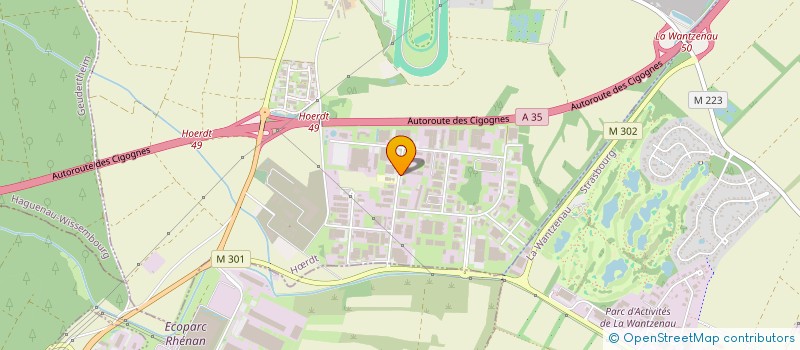 localisation de l'entreprise MADAME MAGALI BOTTEMER  HRDT