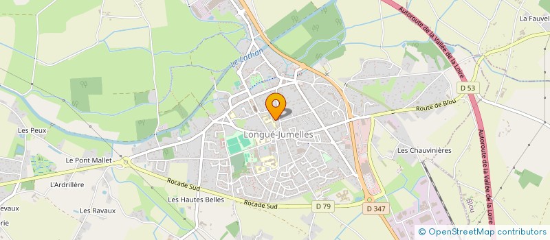 localisation de l'entreprise MADAME MAGALI BOUCHET  LONGUE-JUMELLES