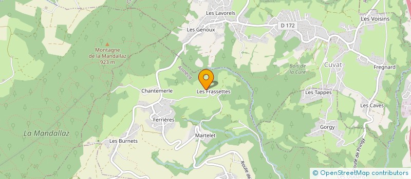 localisation de l'entreprise MADAME MAGALI BOUCHET à ANNECY