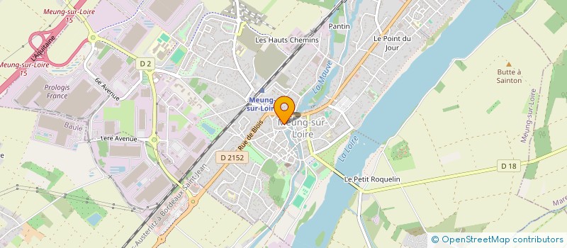 localisation de l'entreprise MADAME MAGALI BOUDET à MEUNG-SUR-LOIRE