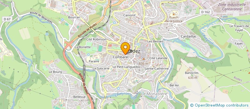 localisation de l'entreprise MADAME MAGALI BOUDOU  PONT-DE-SALARS