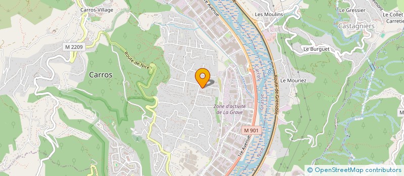 localisation de l'entreprise MADAME MAGALI BOULANBER à CARROS