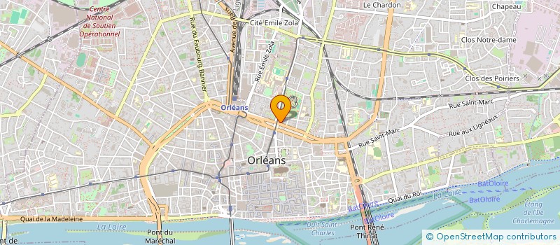 localisation de l'entreprise MADAME MAGALI BOULET à ORLEANS