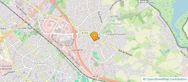 localisation de l'entreprise MADAME MAGALI BOUREL  LANGUEUX