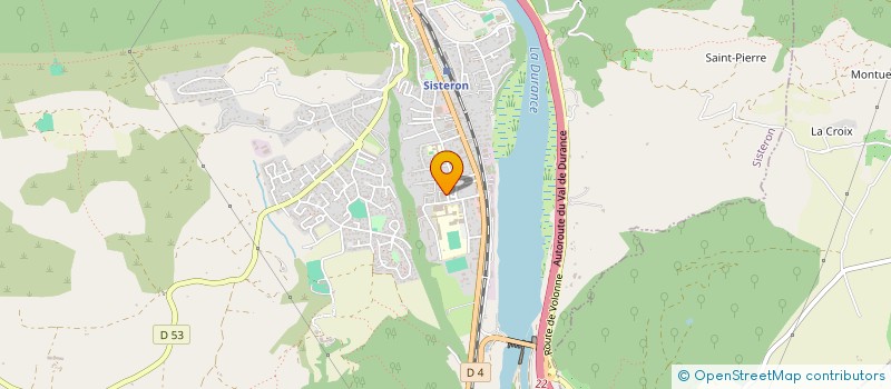 localisation de l'entreprise MADAME MAGALI BOVERO  SISTERON