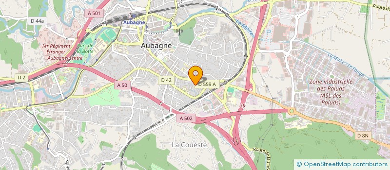 localisation de l'entreprise MADAME MAGALI BOYER à AUBAGNE