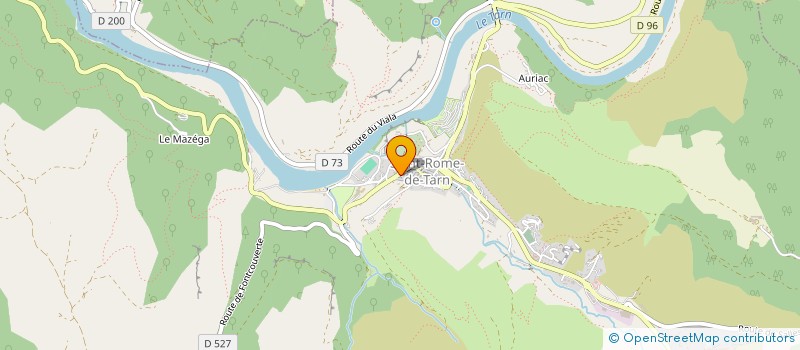 localisation de l'entreprise MADAME MAGALI BRAIDOTTI  LA BASTIDE PRADINES