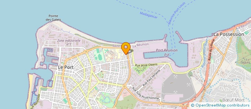 localisation de l'entreprise MADAME MAGALI BRAN à LE PORT