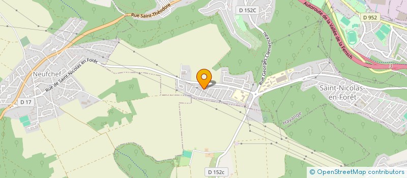 localisation de l'entreprise MADAME MAGALI BRAT  HAYANGE