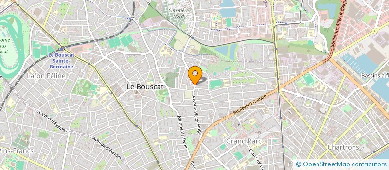 localisation de l'entreprise MADAME MAGALI BRETON  EYSINES