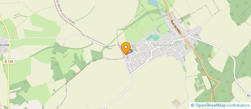localisation de l'entreprise MADAME MAGALI CAMILLINI  AMANVILLERS