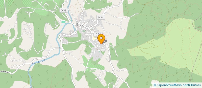 localisation de l'entreprise MADAME MAGALI CAMPAN  BRAS