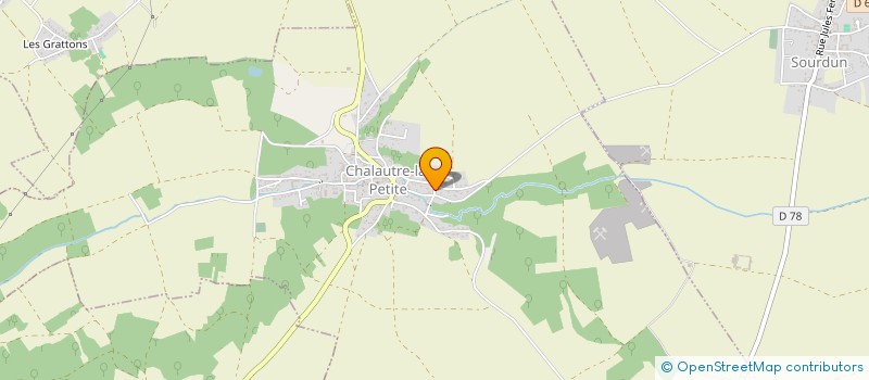 localisation de l'entreprise MADAME MAGALI CANIVET à CHALAUTRE-LA-PETITE