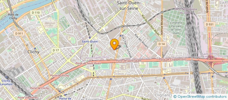 localisation de l'entreprise MADAME MAGALI CARDIGA à SAINT-OUEN-SUR-SEINE