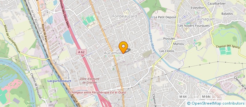 localisation de l'entreprise MADAME MAGALI CAREL  TOULOUSE