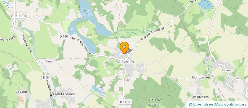 localisation de l'entreprise MADAME MAGALI CAREL  SOLEYMIEU