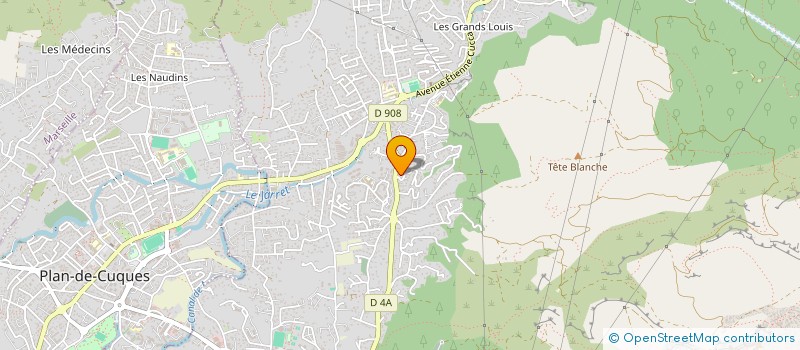 localisation de l'entreprise MADAME MAGALI CARNEVALE  ALLAUCH