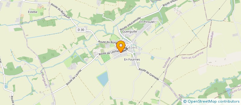 localisation de l'entreprise MADAME MAGALI CARRIERE  SAINT-CEZERT