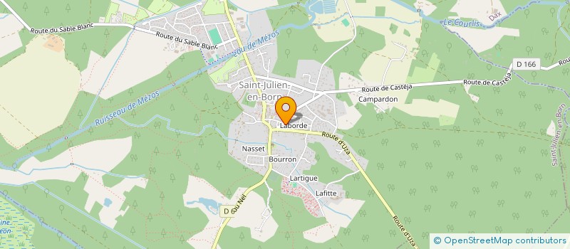 localisation de l'entreprise MADAME MAGALI CASIMIR  SAINT-JULIEN-EN-BORN