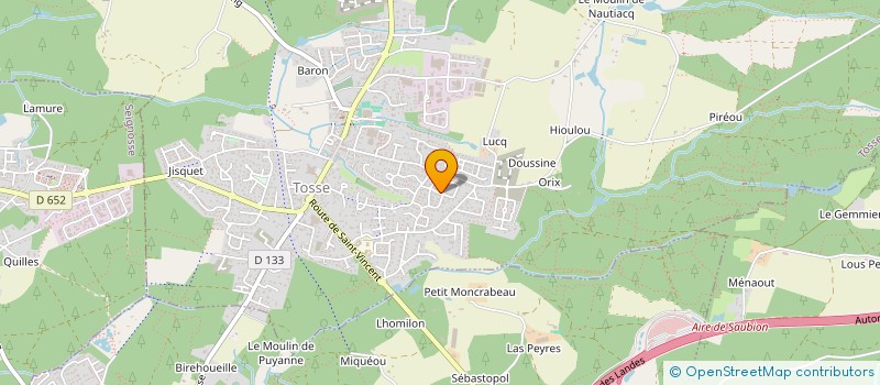 localisation de l'entreprise MADAME MAGALI CASSIAUT  TOSSE