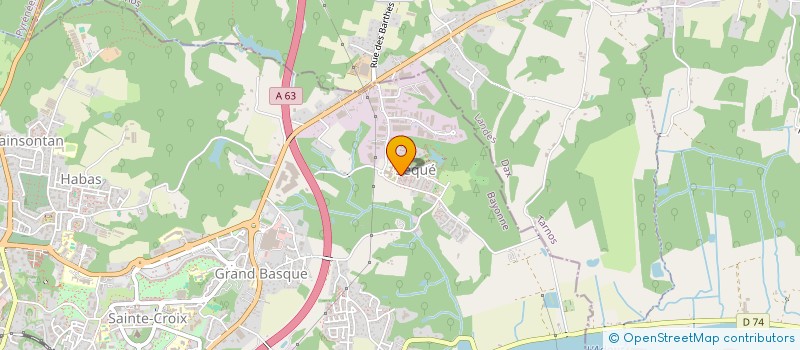 localisation de l'entreprise MADAME MAGALI CHACON CARVAJAL à BAYONNE