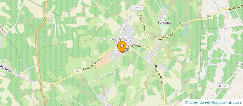 localisation de l'entreprise MADAME MAGALI CHAMBAUD  CASSAGNOLES