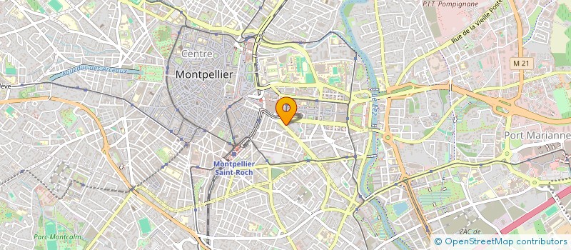 localisation de l'entreprise MADAME MAGALI CHAMBAUDY à MONTPELLIER