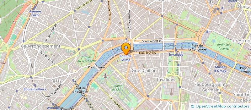 localisation de l'entreprise MADAME MAGALI CHAMPREDONDE  PARIS