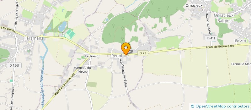 localisation de l'entreprise MADAME MAGALI CHARNET  PENOL