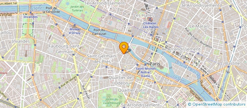 localisation de l'entreprise MADAME MAGALI CHATELAIN-FLORANGE  PARIS