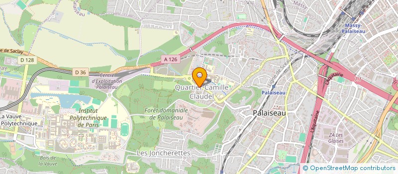 localisation de l'entreprise MADAME MAGALI CHAUSSADE  PALAISEAU