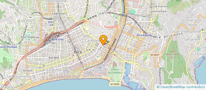 localisation de l'entreprise MADAME MAGALI CHECCONI à NICE