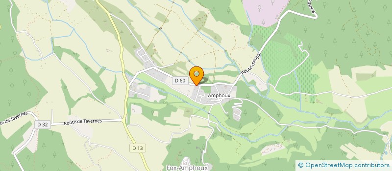 localisation de l'entreprise MADAME MAGALI CHEVALLIER à FOX-AMPHOUX