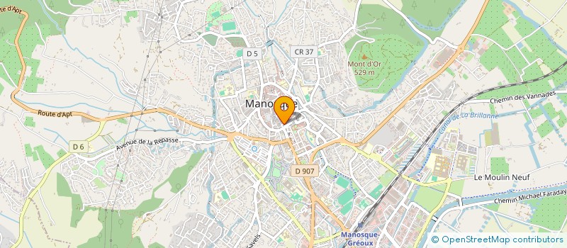 localisation de l'entreprise MADAME MAGALI CHORQUES-ANDRES à MANOSQUE