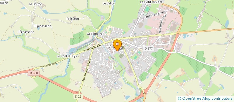 localisation de l'entreprise MADAME MAGALI CHRETIEN à LYS-HAUT-LAYON