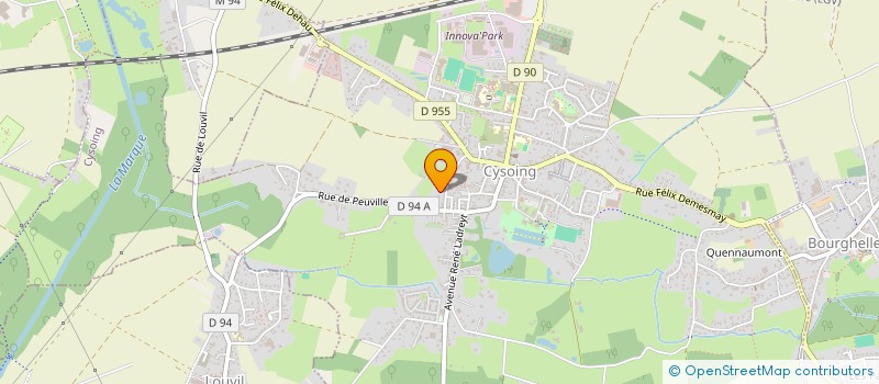 localisation de l'entreprise MADAME MAGALI CHUIN à CYSOING