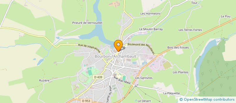 localisation de l'entreprise MADAME MAGALI CLAME  MARCILLAT-EN-COMBRAILLE