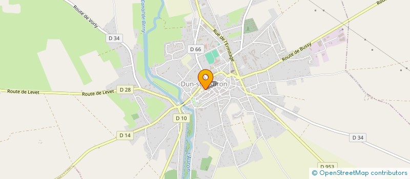 localisation de l'entreprise MADAME MAGALI CLAUDON  DUN-SUR-AURON