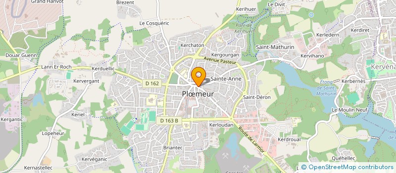 localisation de l'entreprise MADAME MAGALI CLECH  QUEVEN