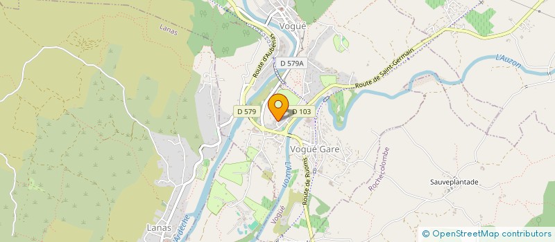 localisation de l'entreprise MADAME MAGALI CLERGET  VOGUE