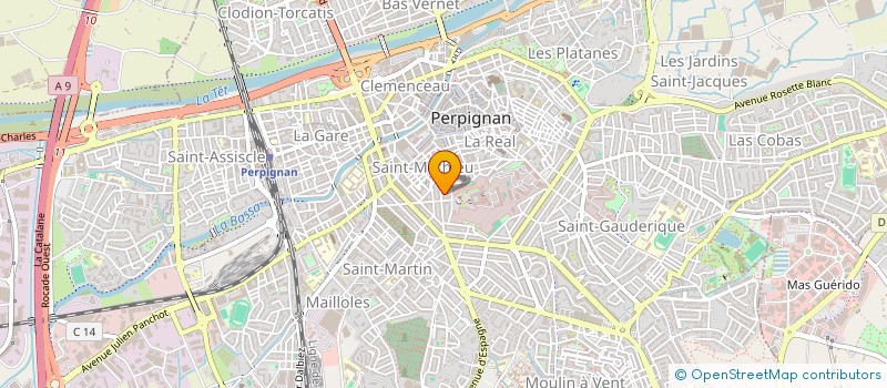 localisation de l'entreprise MADAME MAGALI CLERO  PERPIGNAN