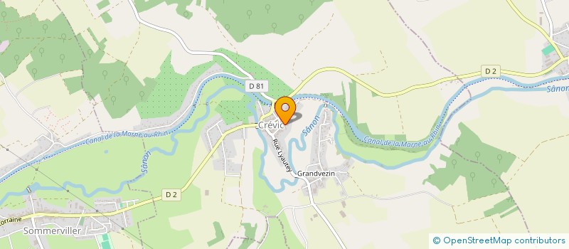 localisation de l'entreprise MADAME MAGALI COLIN  CREVIC