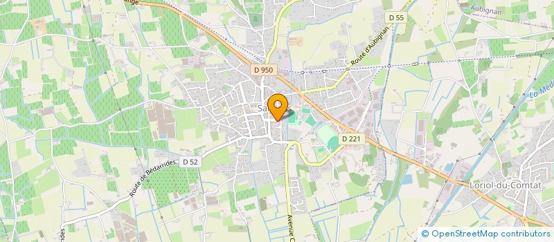 localisation de l'entreprise MADAME MAGALI COLOT  SARRIANS