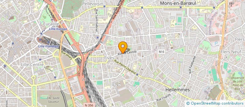 localisation de l'entreprise MADAME MAGALI CONEJERO à LILLE